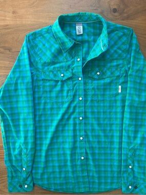 Stio Eddy SPF 50 Button-Down Long Sleeve Shirt